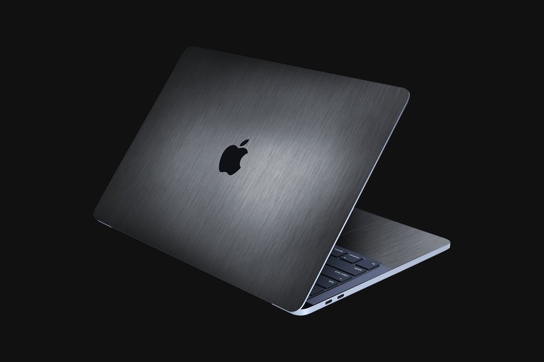 Razer Skins - MacBook Pro 13 - Black Metal - Full -view 1