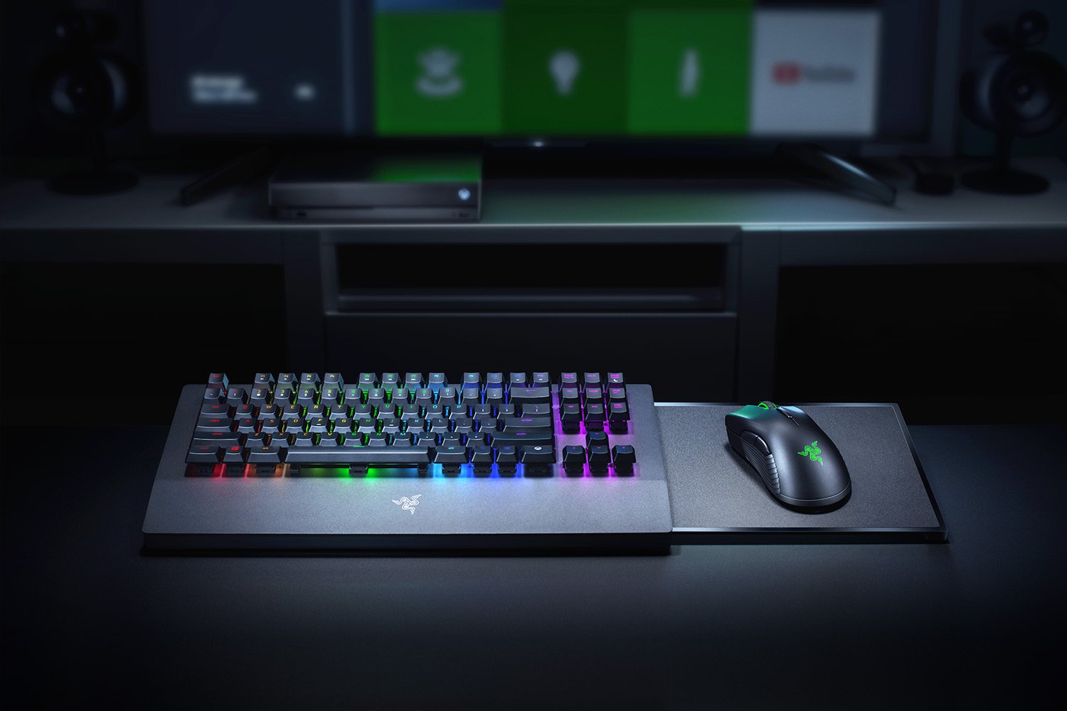 Gaming Set: Gaming Keyboard, Headset, Mouse GREEN