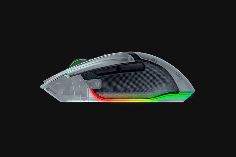 Razer Basilisk V3 Pro 35K - Phantom White Edition -view 1