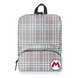Nintendo Switch Mini Backpack - Super Mario (Plaid) - White Background (Front View)
