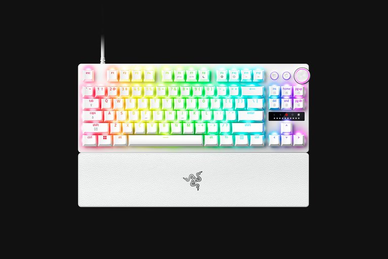 Razer Huntsman V3 Pro Tenkeyless 8KHz - JP - 白 - 1 を表示