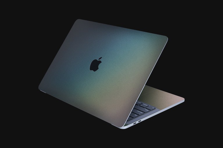 Razer Skins - MacBook Pro 13 - Pearlescent Steel - Full -view 1