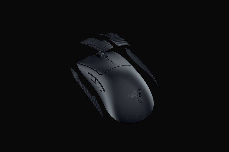 Razer DeathAdder V3 Pro - Black - Classic Base - 1000 Hz -view 1