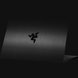 Razer Blade Stealth (Angled View) Skin - Brushed Metal (Black) Full