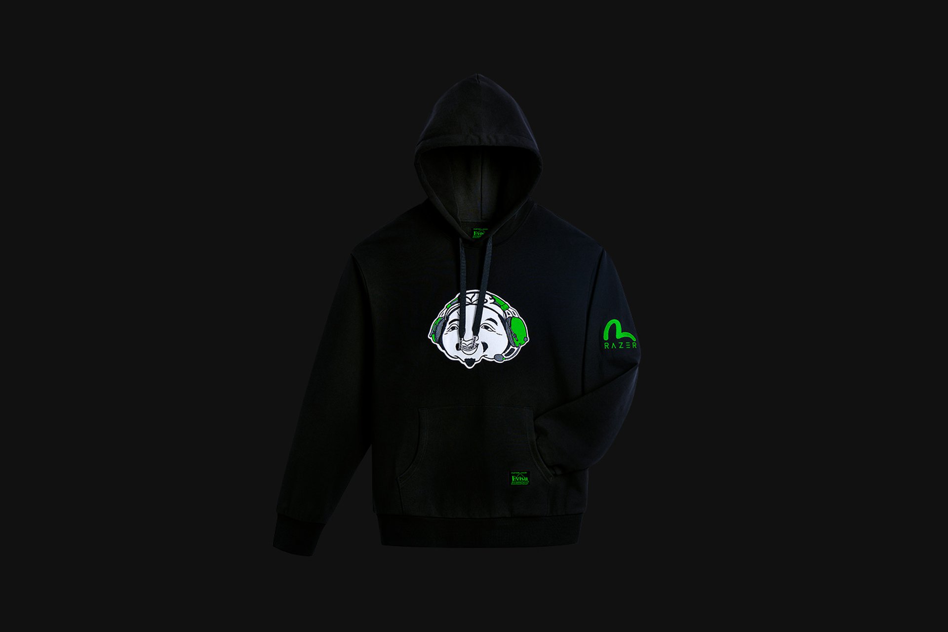 Buy Razer | EVISU Godhead Hoodie - S | Apparel Outerwear | Razer.com