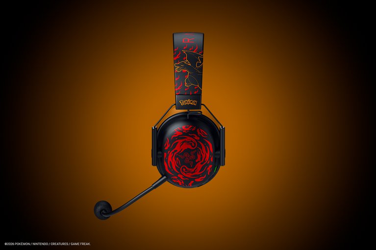Razer BlackShark V3 X HyperSpeed - Charizard Edition -view 1