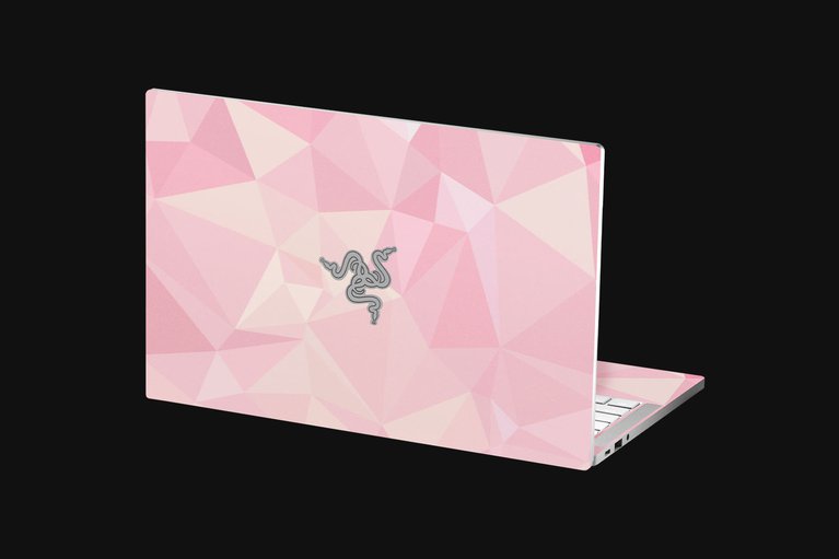 Razer Book Geometric (Angled View) Skin - Geometric (Quartz) Full