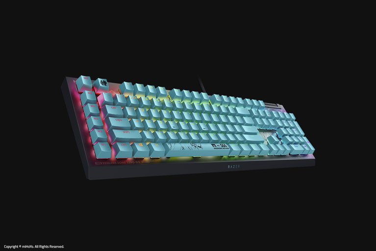 Razer BlackWidow V4 X - Green Switch - US - Zenless Zone Zero Edition -view 1