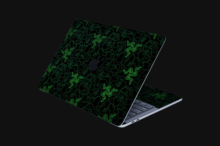 Razer x *A Bathing Ape® - Razer Skins - MacBook Pro 13 - Full -view 1