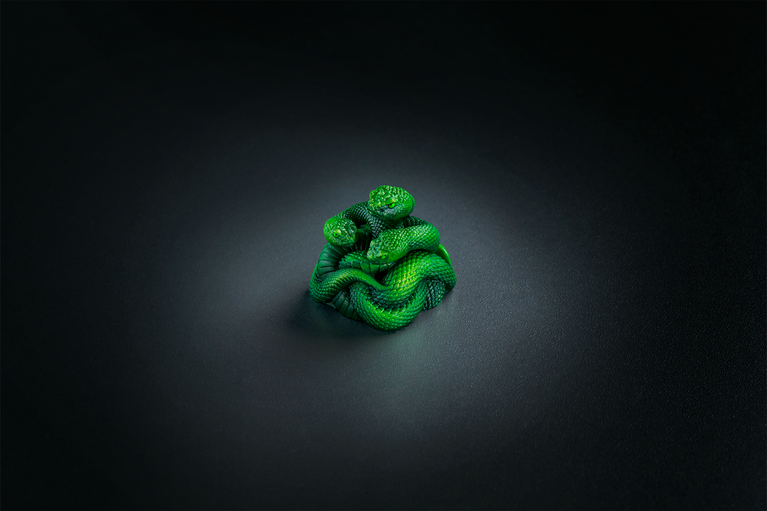 Razer Artisan Keycap - Triple-Headed Snake -view 1