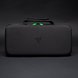 Razer Seiren Carrying Case - Black Background with Light (Front View)