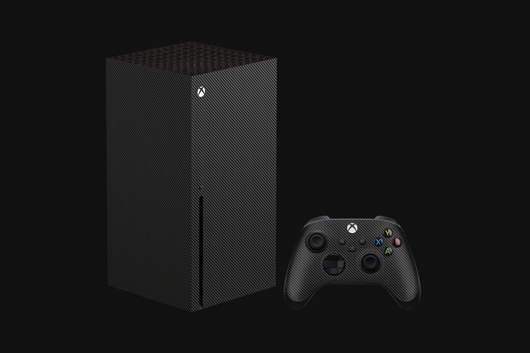 Razer Skins - Xbox Series X - Carbon Fiber - Complete -view 1