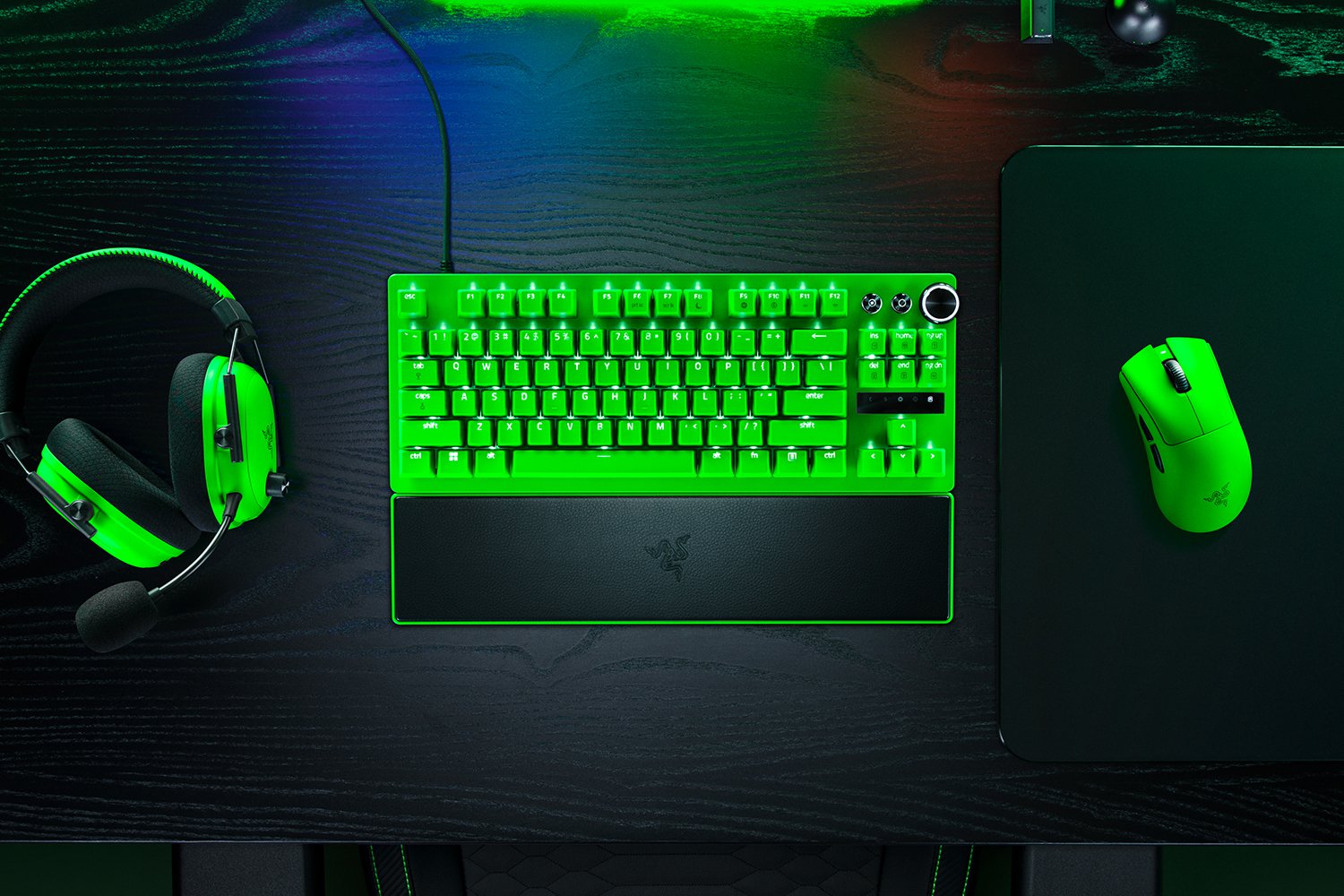 Razer Huntsman V3 Pro Tenkeyless 8KHz - US - Esports Green Edition