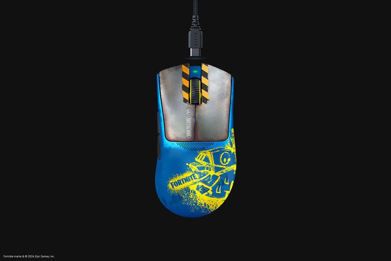 Razer DeathAdder V3 Pro - Fortnite Edition - Classic Base - 1000 Hz - 檢視 1