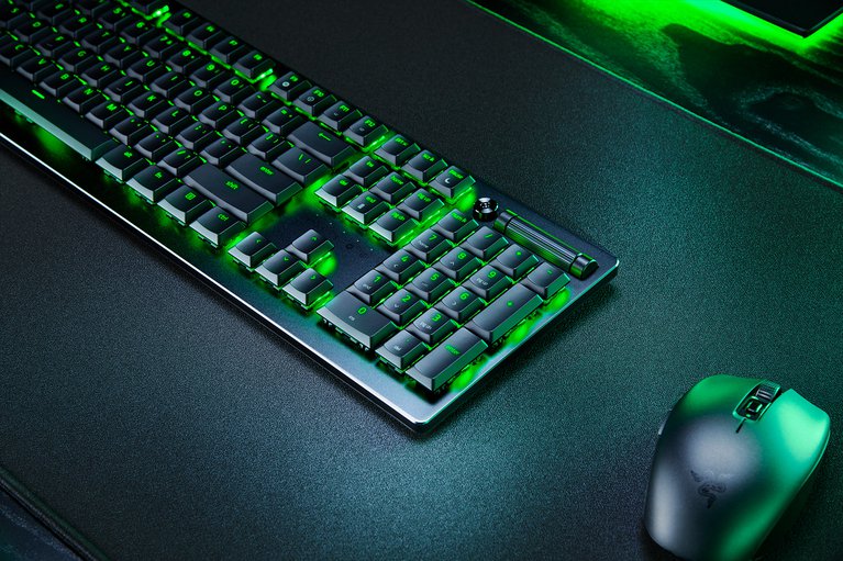 Razer DeathStalker V2 Pro - Switch optique linéaire - FR - Noir -view 1