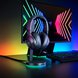 Razer Kraken V3 X on Base Station V2 (Black) on Razer Workstation (Cool RGB Theme)