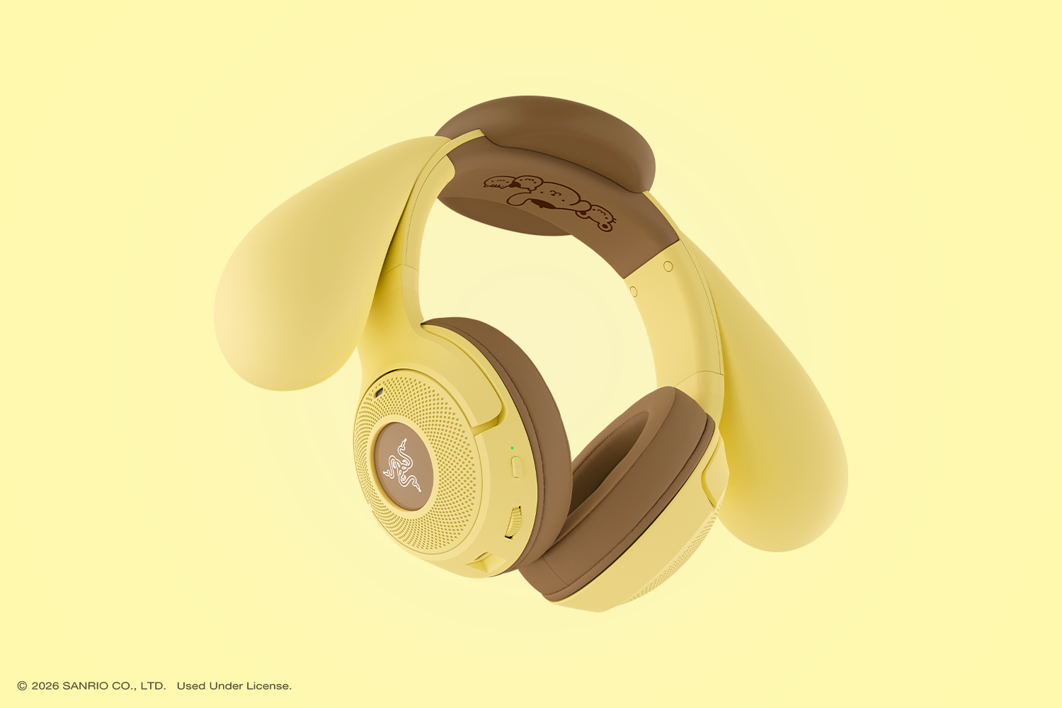 Razer Kraken Kitty V2 BT - Pompompurin Edition