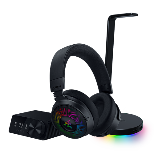 Buy Razer Kraken V4 Pro + Base Station V2 Chroma Bundle | Hard 
