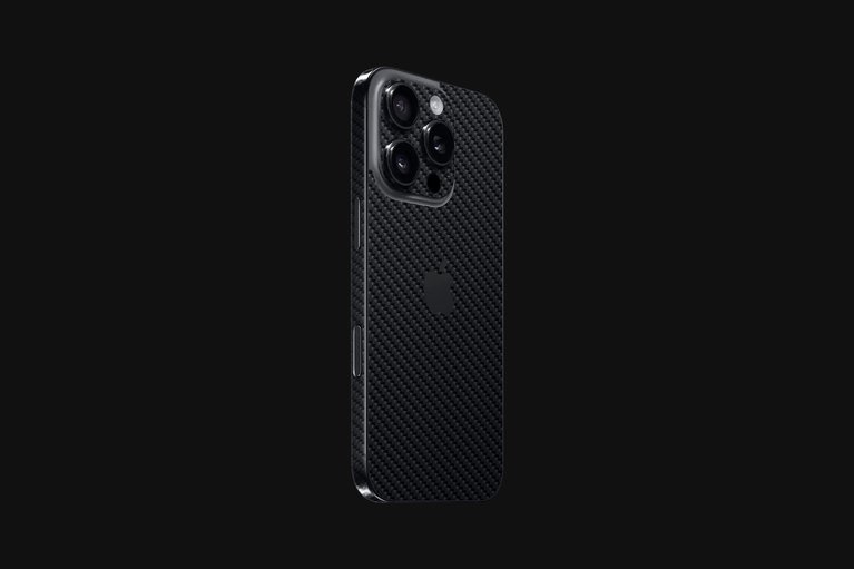 Razer Skins - iPhone 16 Pro - Carbon Fiber - Full -view 1