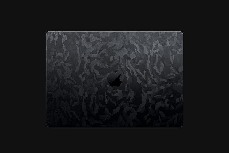 Razer Skins - MacBook Pro 16 - Black Camo - Full -view 1