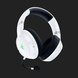 Razer Kaira Pro for Xbox (White) - Black Background with Light (Back Lower-Angled View)