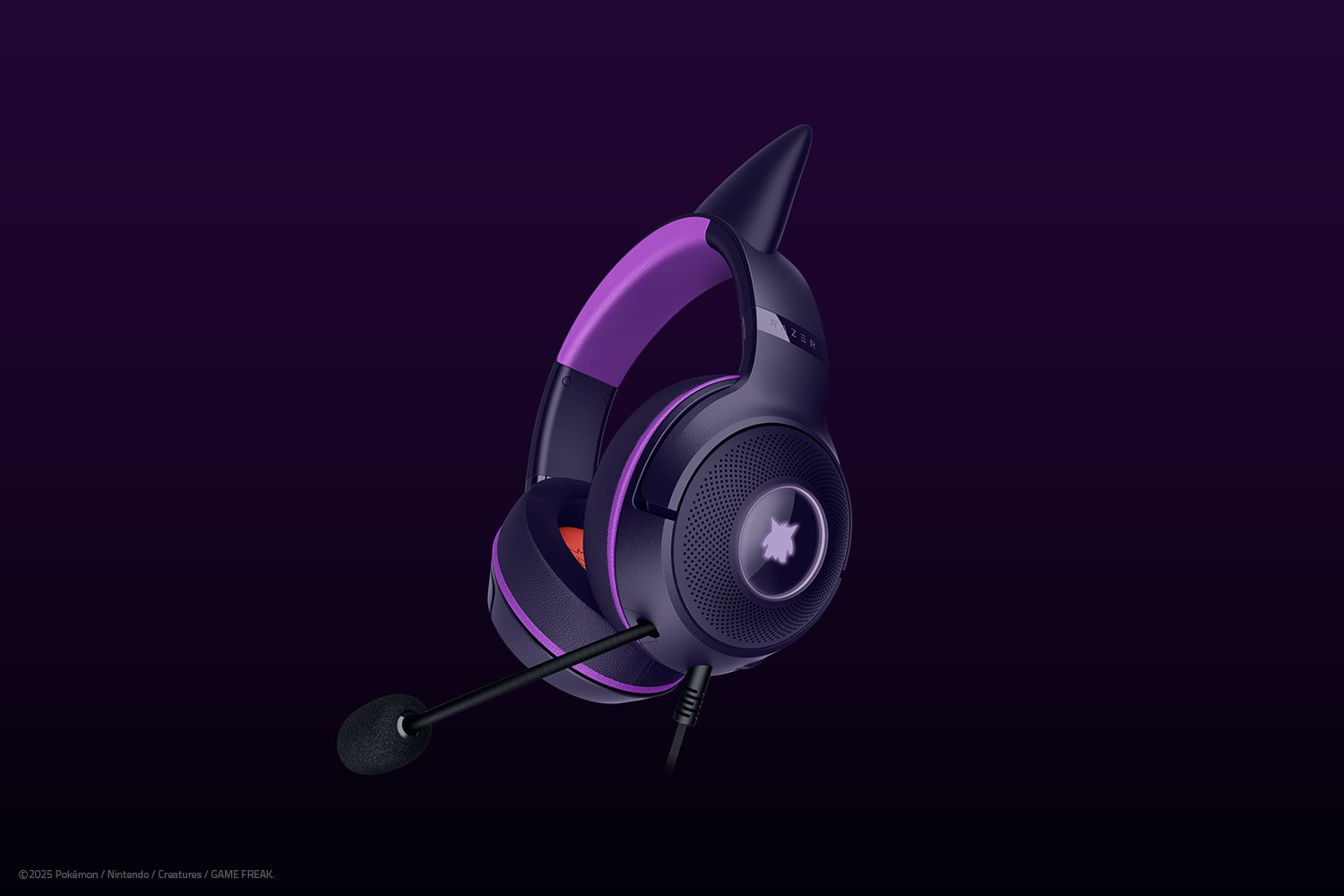 Razer Kraken Kitty V2 - Gengar Edition