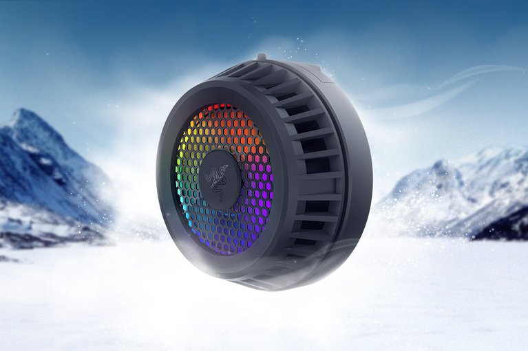 Razer Phone Cooler Chroma Universal Clamp - Artic Mountains Super Frosty