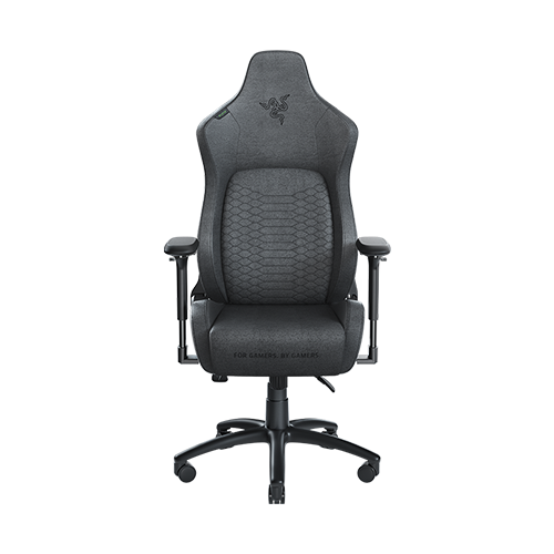 Image of Razer Iskur Gaming Chair with Built-in Ergonomic Lumbar Support System - Multi-Layered Synthetic Leather - High Density Foam Cushions - Dark Gray Fabric - XL