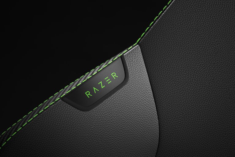Razer Iskur V2 - Black / Green -view 1