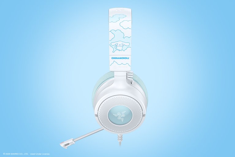 Razer Kraken V4 X - Cinnamoroll Edition -view 1