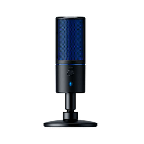Razer Seiren X PS4 Streaming Microphone: Professional Grade - Built-In Shock Mount - Supercardiod Pick-Up Pattern - Anodized Aluminum - Classic Black