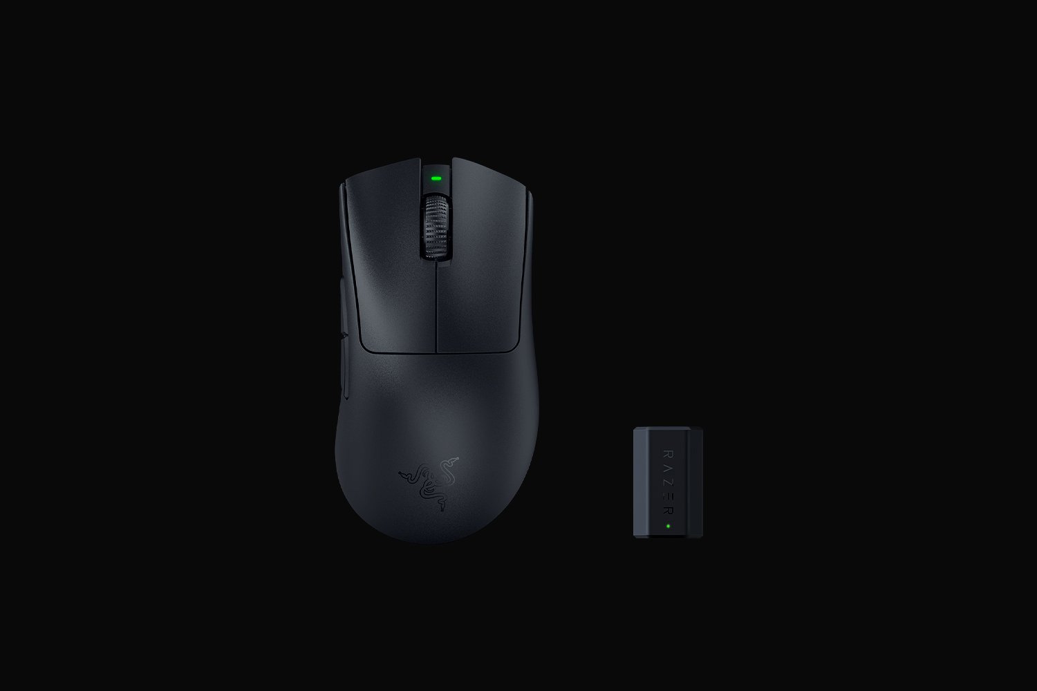 Razer DeathAdder V3 Pro - 黑色 - Classic Base - 8000 Hz