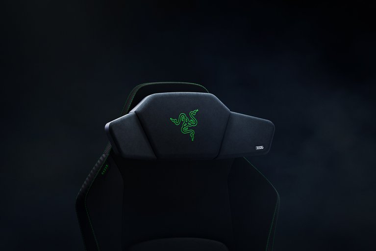 Razer Immersive Iskur V2 X Bundle - Black / Green - Fabric -view 1
