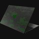 Razer Blade 15 Base (Angled View) Skin - Hex Camo (Green) Full