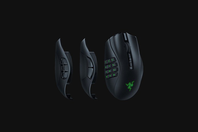 Razer Naga V2 Pro + Mouse Dock Pro Bundle -view 1