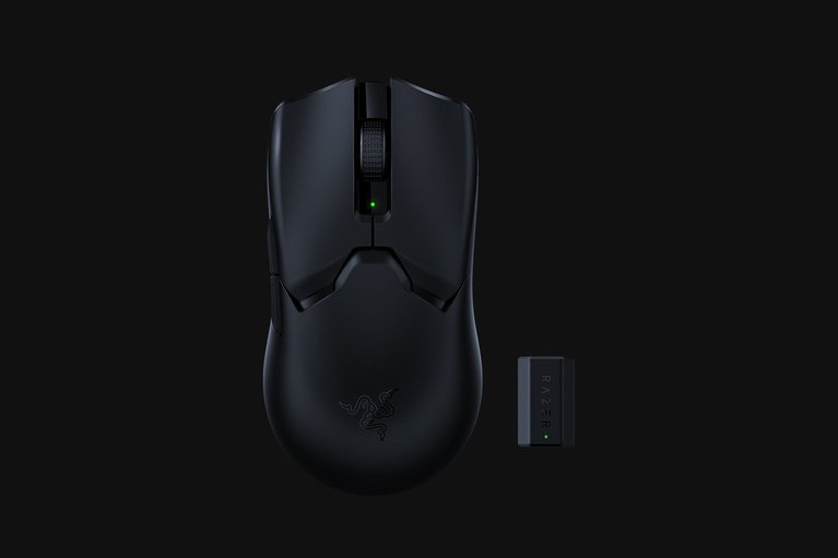 Razer Viper V2 Pro - Black + HyperPolling Wireless Dongle Bundle -view 1