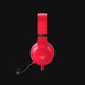 Razer Kaira X for Xbox (Pulse Red) - Black Background with Light (Side View)