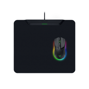 Razer Cobra Pro - Black + HyperFlux V2 Wireless Charging System - Cloth Edition