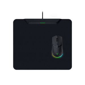 Razer Cobra HyperSpeed - Black + HyperFlux V2 Wireless Charging System - Cloth Edition