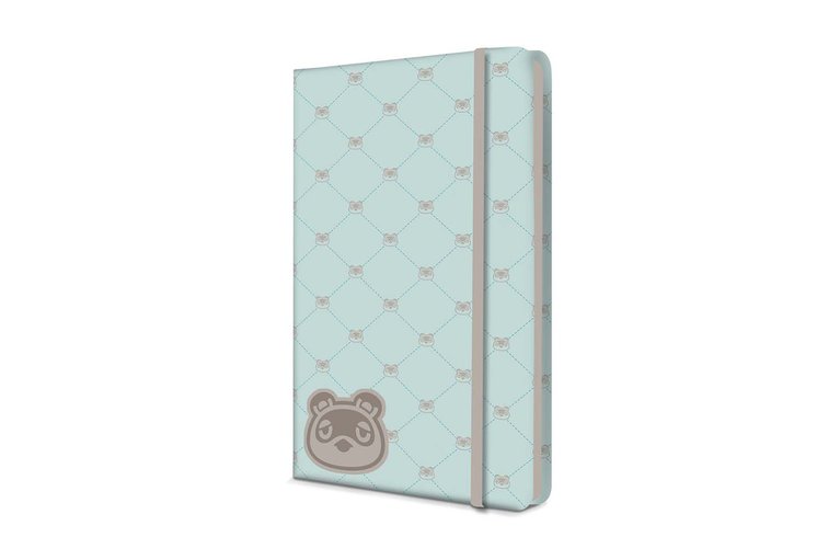 Animal Crossing Journal (Nook Quilted) - White Background (Cover View)