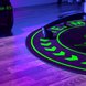 Team Razer Floor Rug Closeup