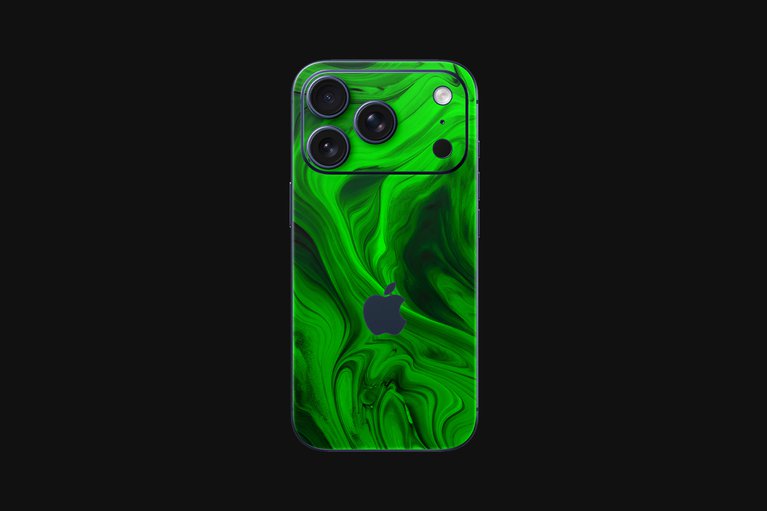 Razer Skins - iPhone 17 Pro - Acid Sludge -view 1