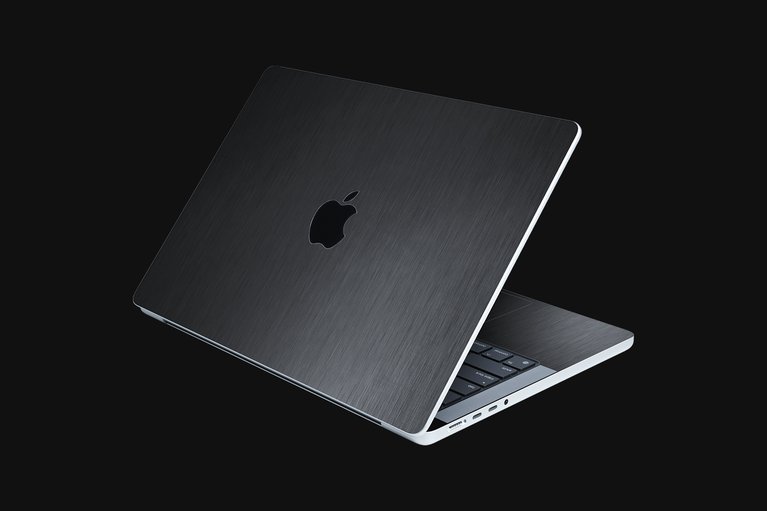 Razer Skin - MacBook Pro 14 - Brushed Metal (Black) - Full -view 1