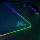 Razer Firefly V2 Logo Closeup on Razer Workstation RGB Theme (Angled View)