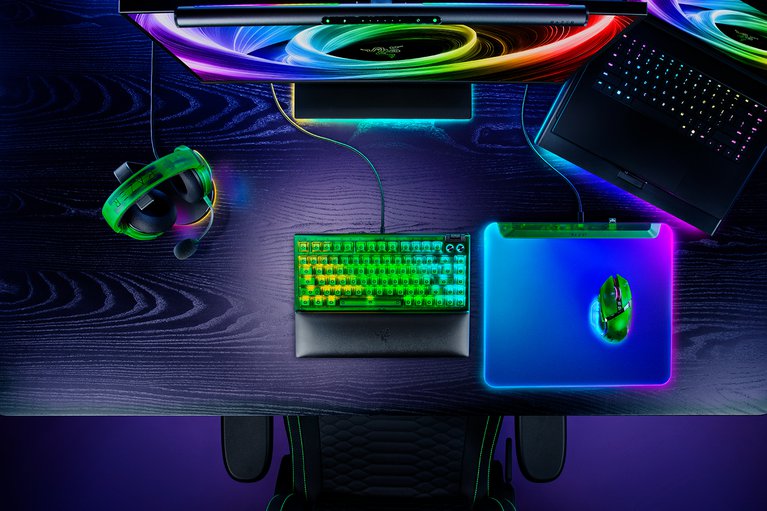 Razer Firefly V2 Pro - Phantom Green Edition -view 1