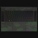 Razer Blade 15 Advanced (Top-Down View) Skin - Hex Camo (Green) Full