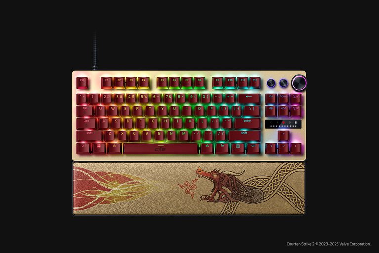 Razer Huntsman V3 Pro Tenkeyless - US - Counter-Strike 2 Edition -view 1