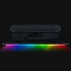 Razer Laptop Stand V2 (Chroma) - Black Background with Light (Front View)