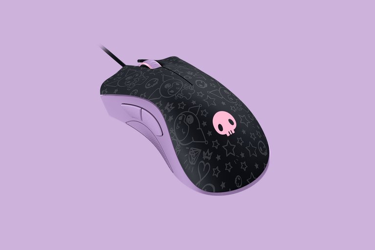 Razer DeathAdder Essential - Kuromi Edition -view 1