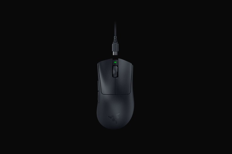 Razer DeathAdder V3 Pro - Negro - Smooth-Touch - 8000 Hz -view 1